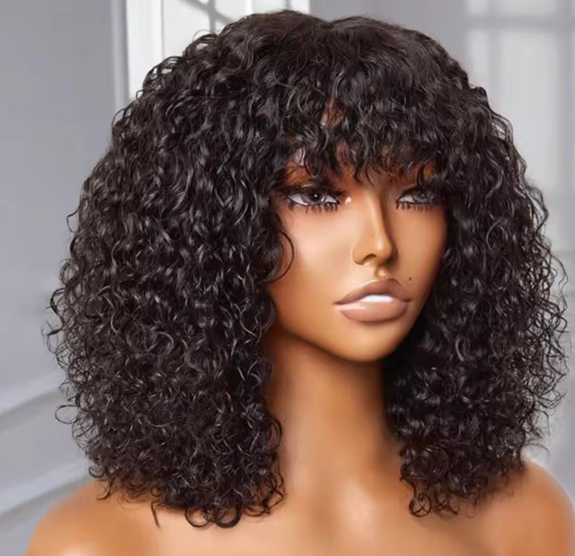 Deep Wave Bob Wig – Glueless HD Lace Front Human Hair Wig